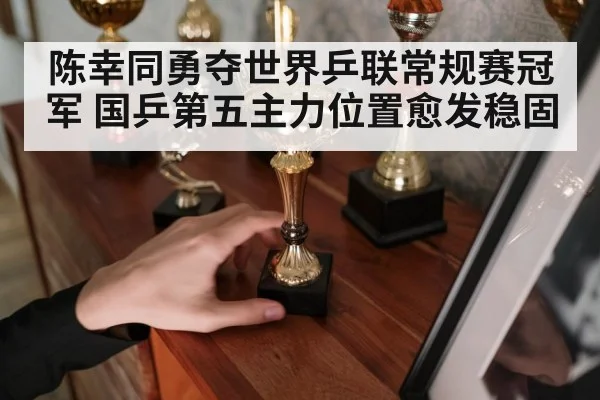 陈幸同勇夺世界乒联常规赛冠军 国乒第五主力位置愈发稳固